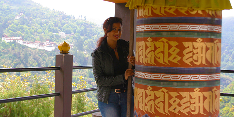 Shreya Ghoshal in Bhutan