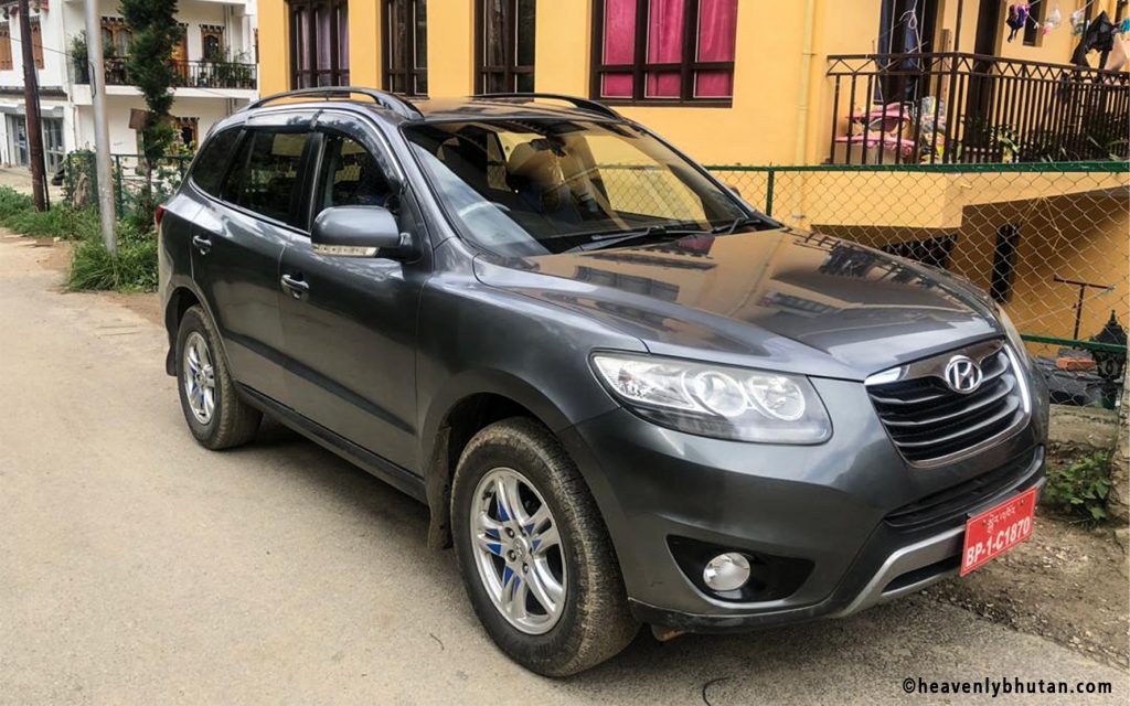 Hyundai Santa Fe in Bhutan